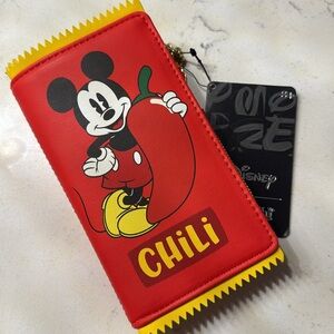 Loungefly Disney Mickey Mouse Hot Sauce Figural Wallet